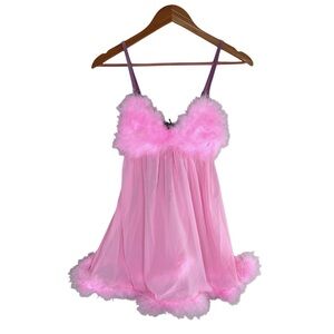 NWT Dolls Kill Fembot Costume Sz XS Babydoll Mini Dress